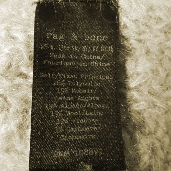 Alpaca Blend Pullover Sweater - Size XS - Picture 3 of 4